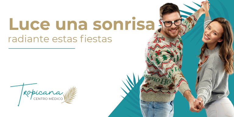 luce una sonrisa